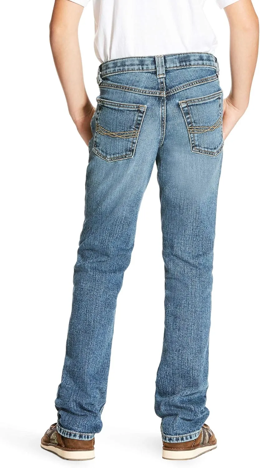 Ariat Boys' B5 Slim Stretch Legacy Stackable Straight Leg Jean