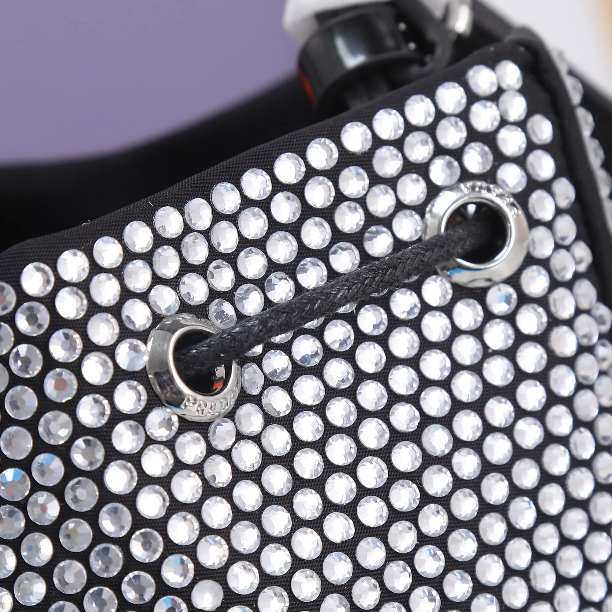 BOLSA PRADA BUCKET STRASS 16