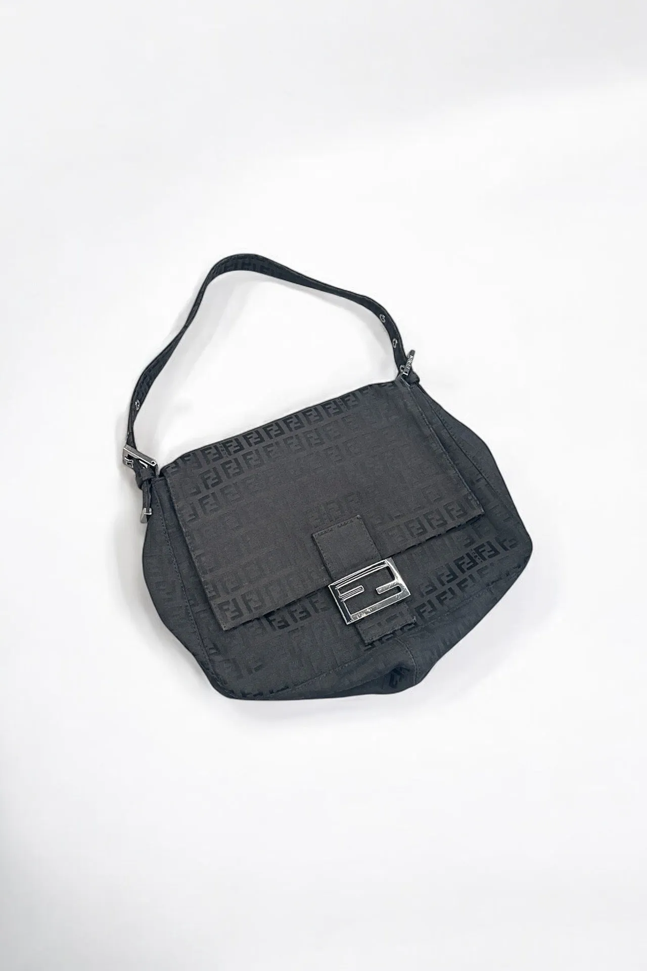 Fendi Black Zucchino Bag