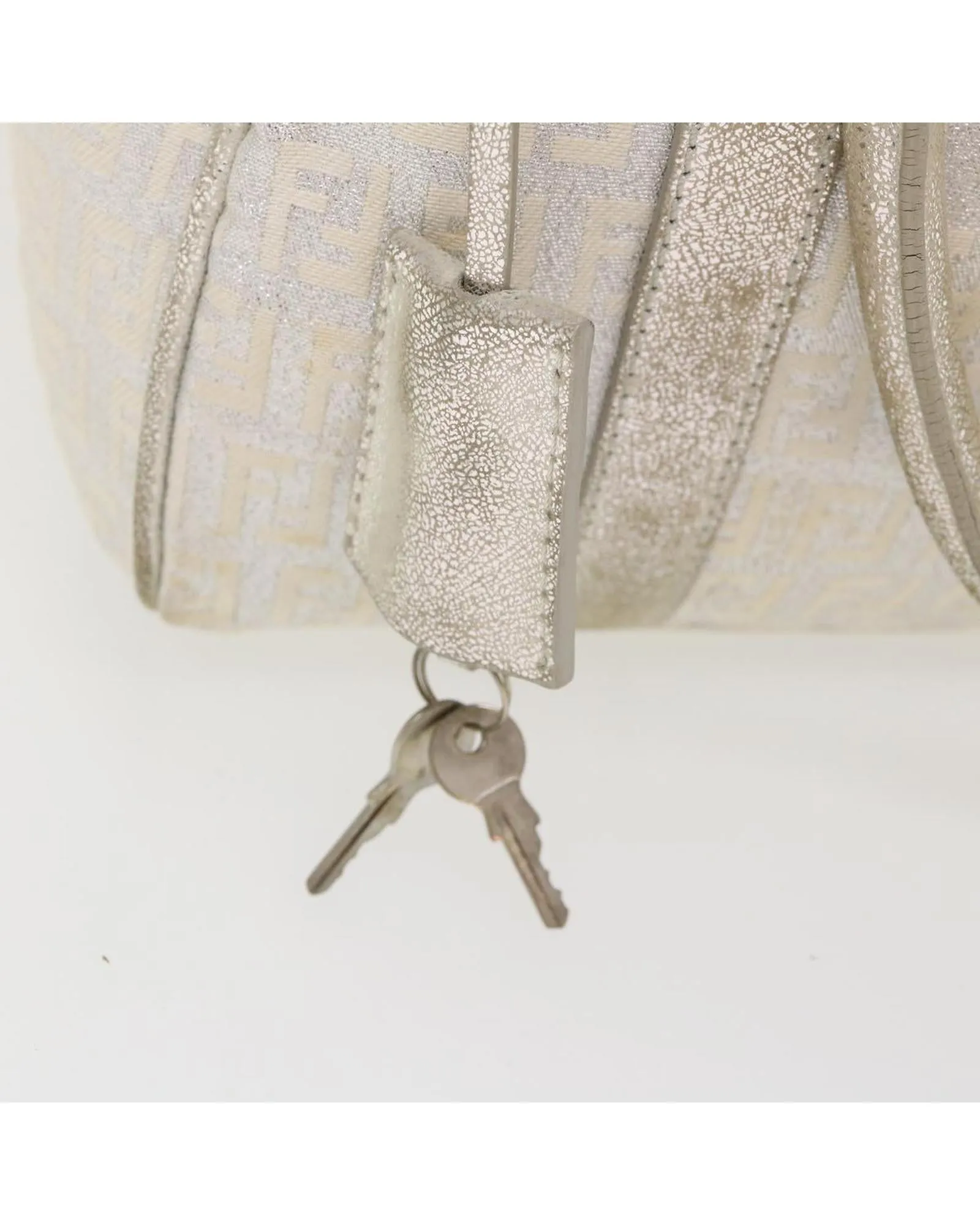FENDI Zucchino Canvas Hand Bag