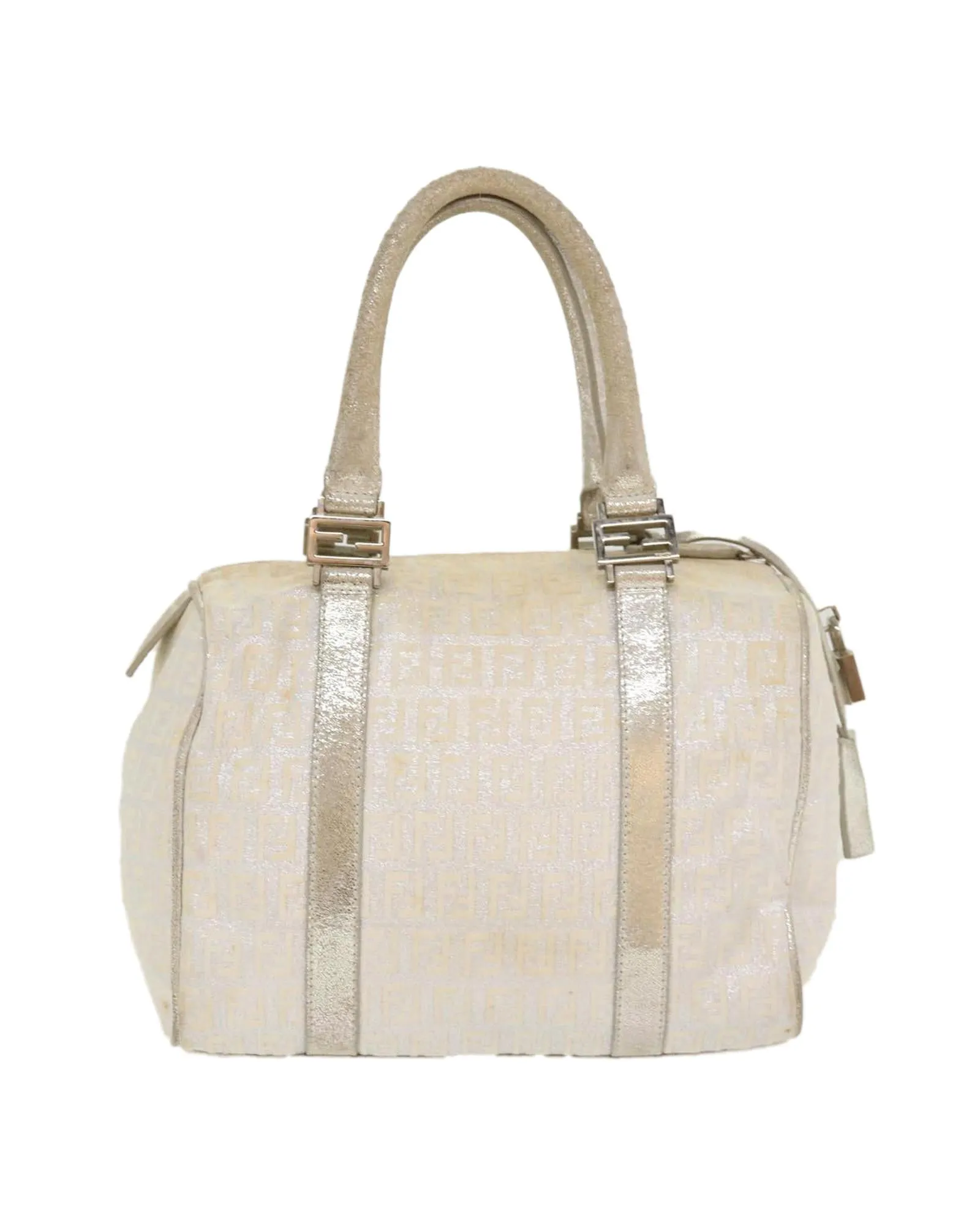 FENDI Zucchino Canvas Hand Bag