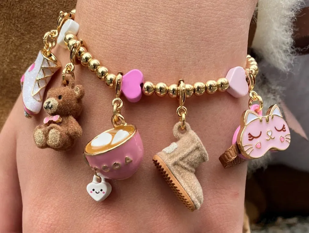 Fuzzy Bear Charm