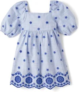 Gymboree Girls' and Toddler Short Sleeve Tiered Dresses