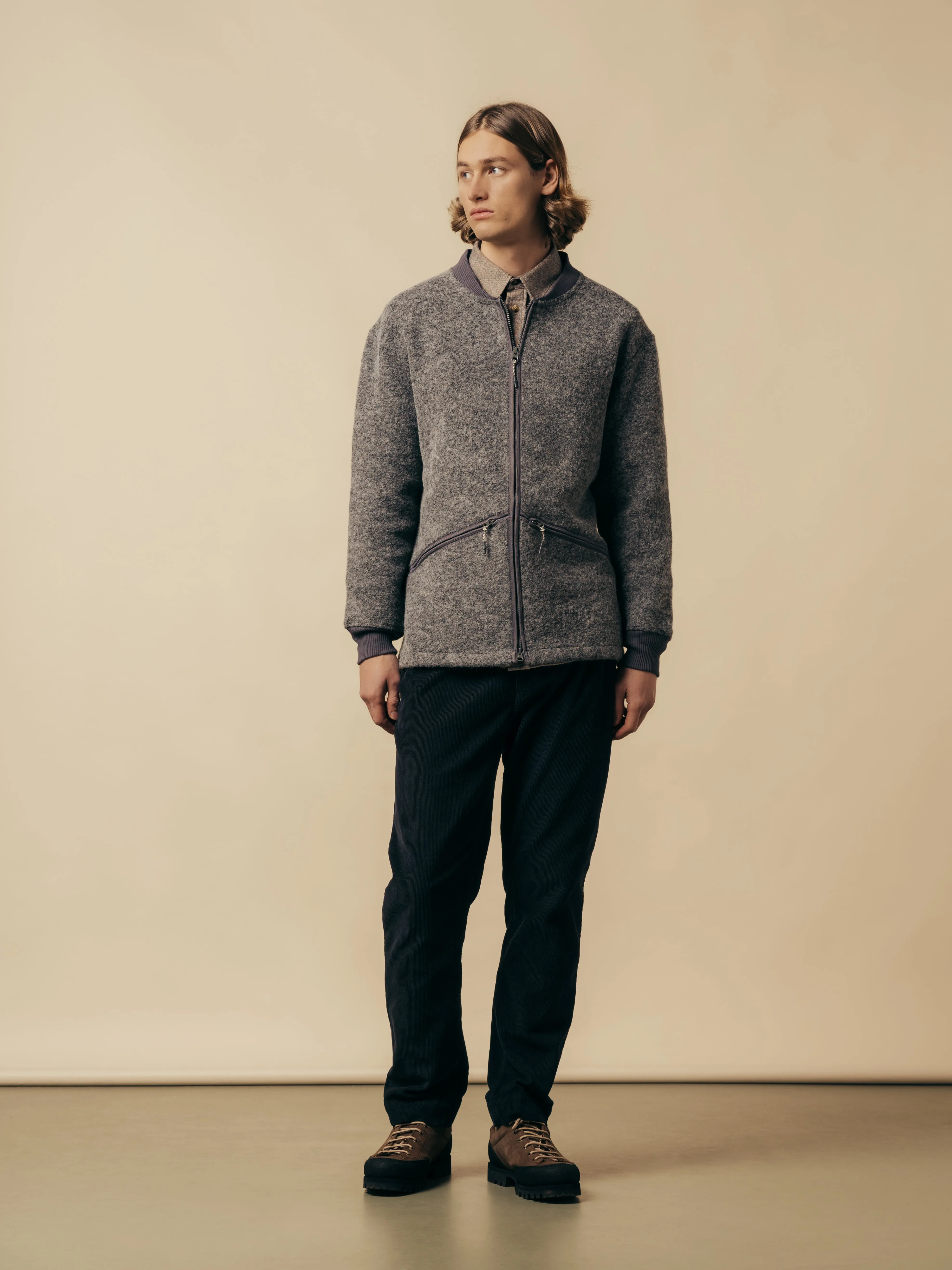 Inverness Trouser In Black 12W Cotton Corduroy