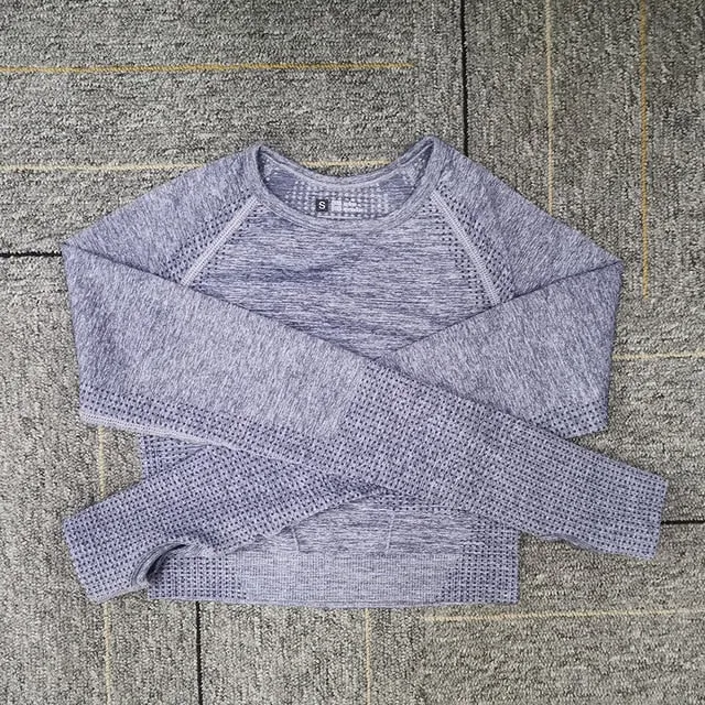 Long Sleeve Crop Top