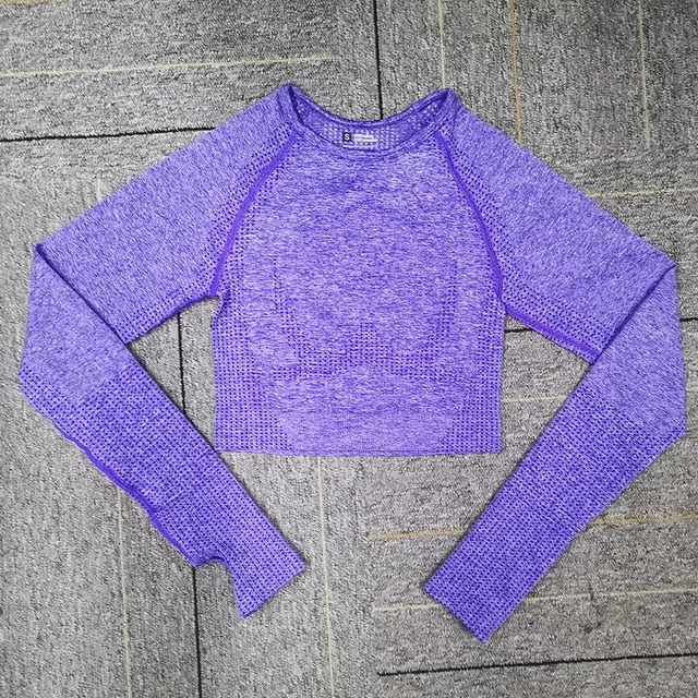 Long Sleeve Crop Top