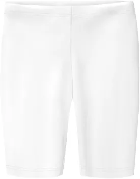 Made in USA Girls' Cotton Long Bike Shorts for School Play Sports