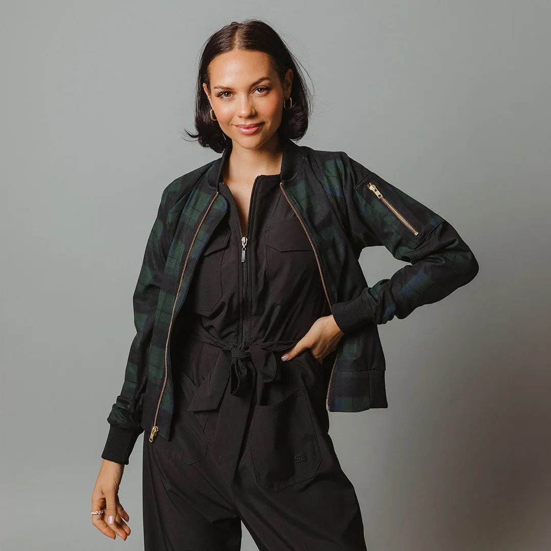 Mistletoe Bomber Jacket