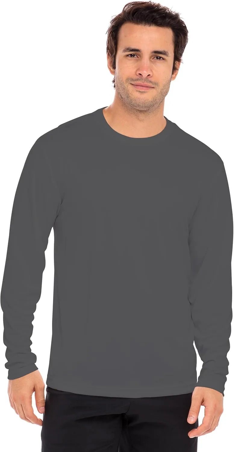 Opna Men's Long Sleeve Moisture Wicking Athletic Shirts