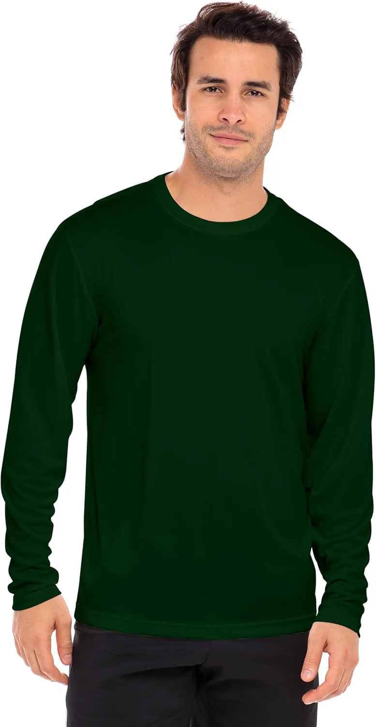 Opna Men's Long Sleeve Moisture Wicking Athletic Shirts
