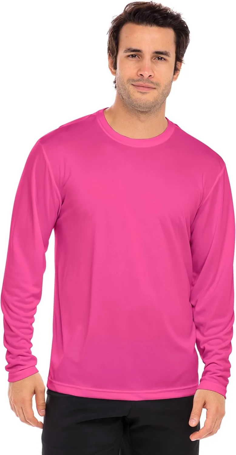 Opna Men's Long Sleeve Moisture Wicking Athletic Shirts