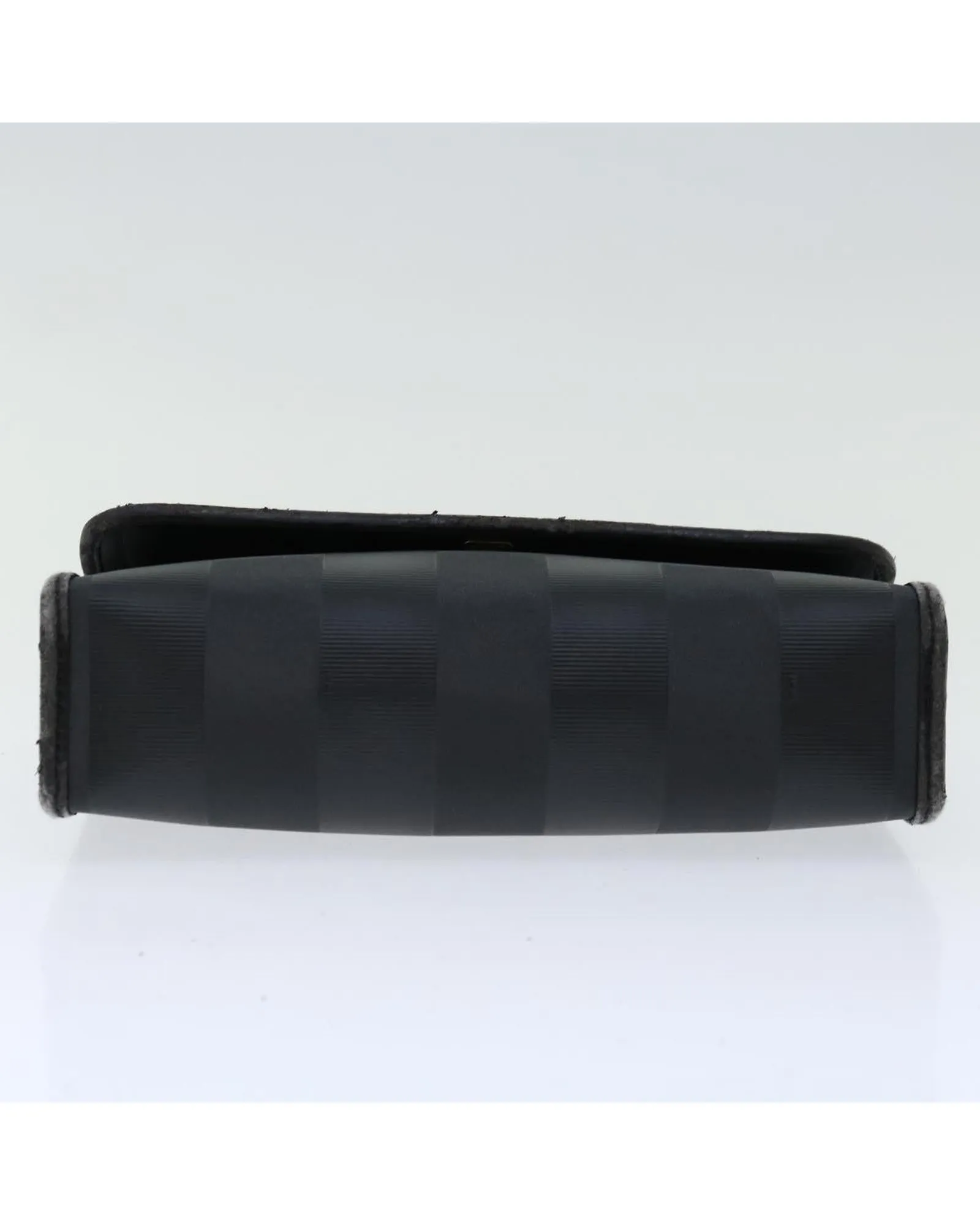 Pequin Canvas Black Clutch Bag by Fendi