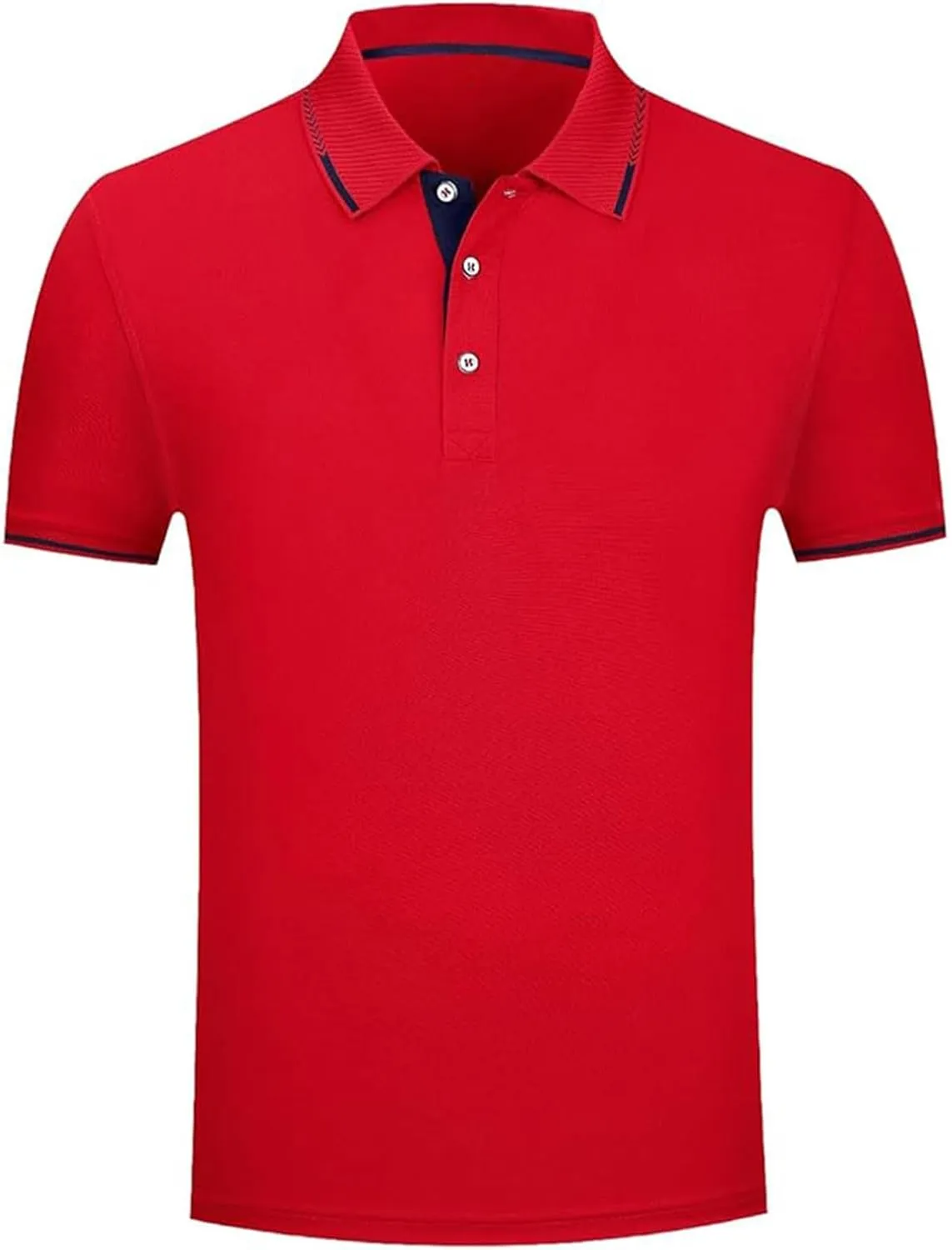 Polo Shirts for Men Moisture Wicking Men's Golf Shirts Casual Dry Fit Sleeve Short Polo Shirts