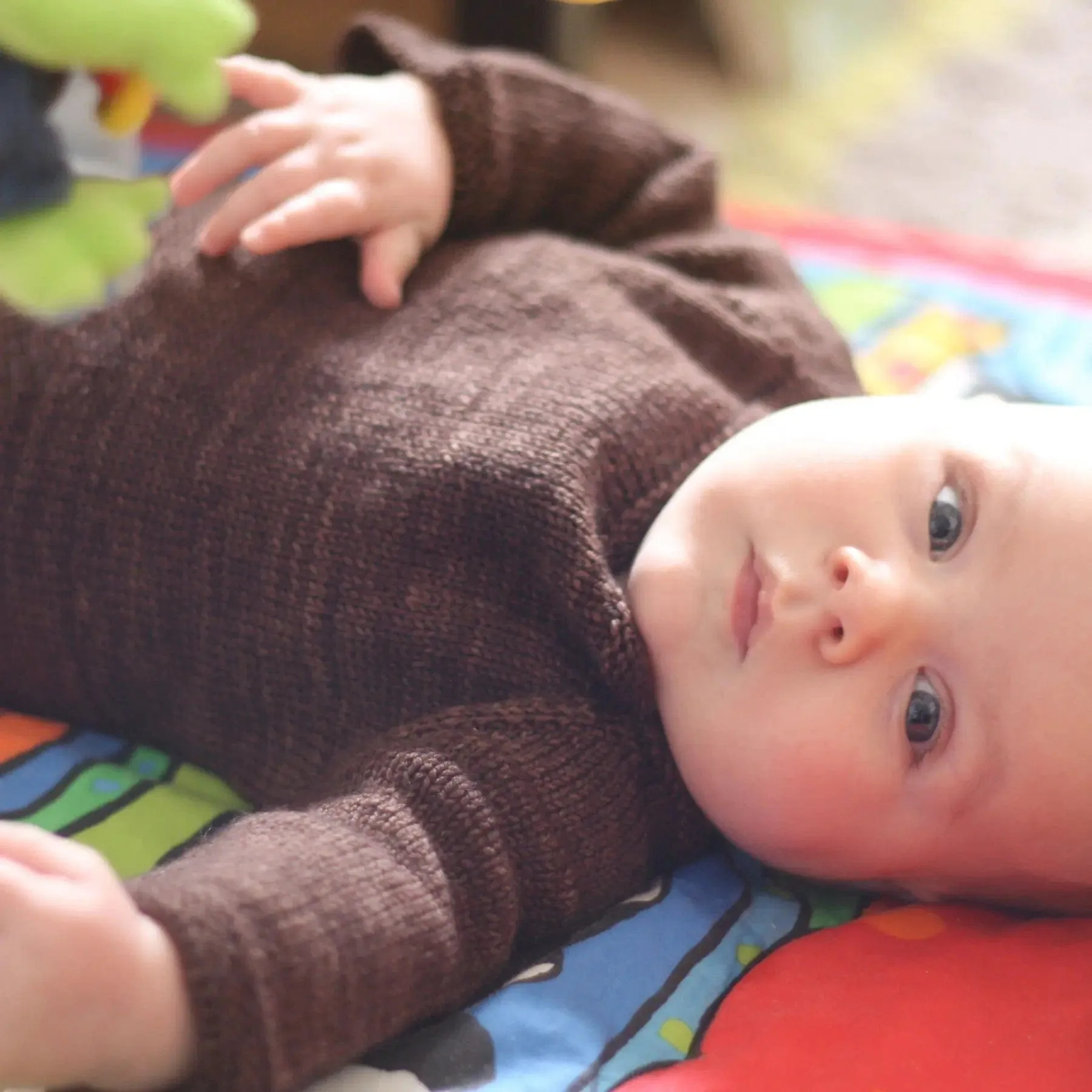 Sock Yarn Sweater Knitting Pattern