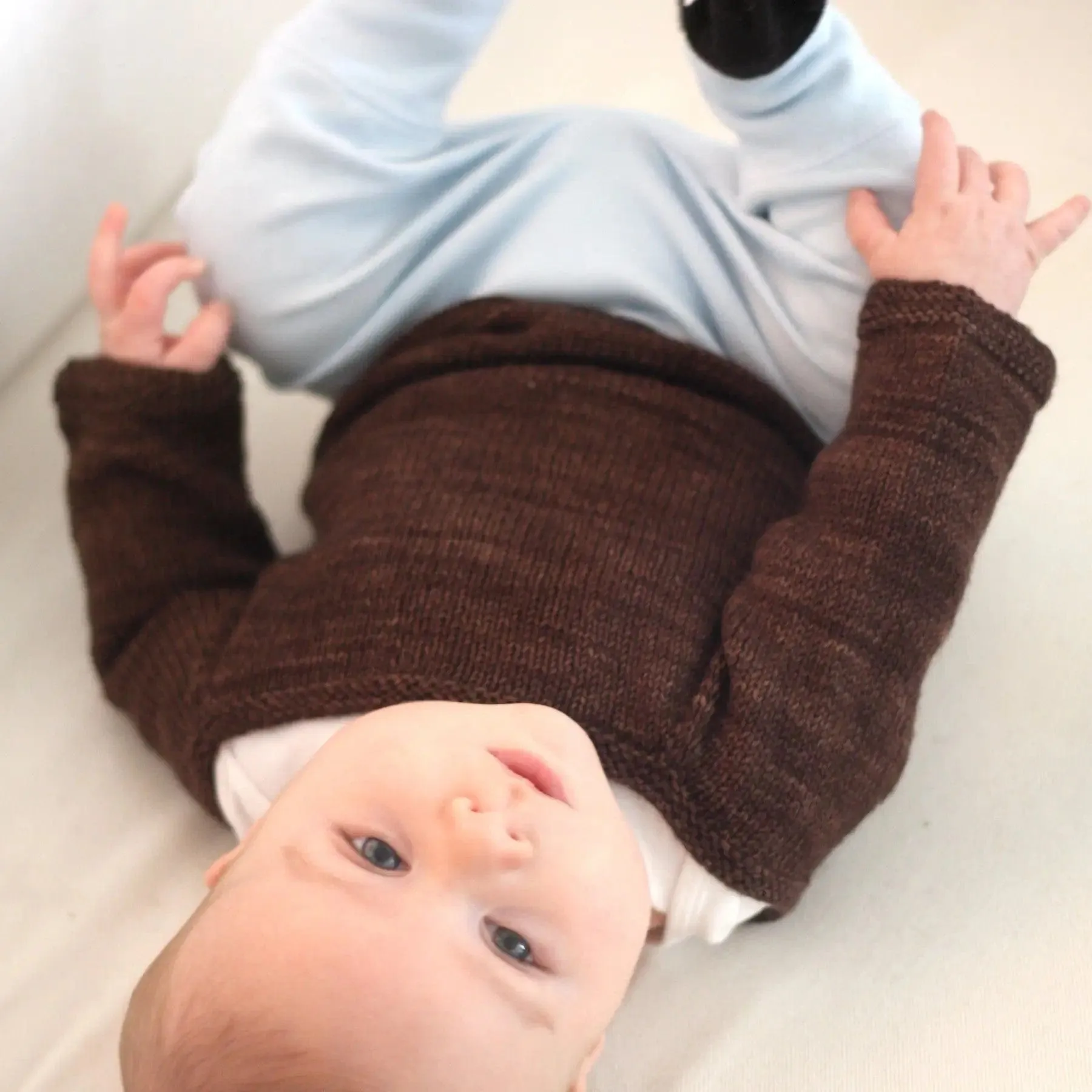 Sock Yarn Sweater Knitting Pattern
