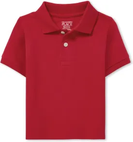 The Children's Place baby boys Fashion Color Short Sleeve Pique Polo