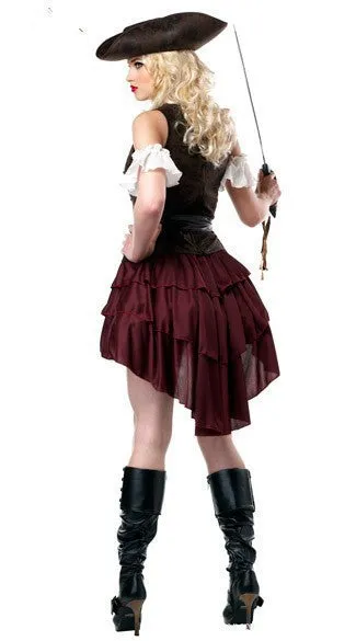 VenusFox Sexy Female Pirate Costume Halloween Carnival Show Fancy Cosplay Marvel Anime Cosplay