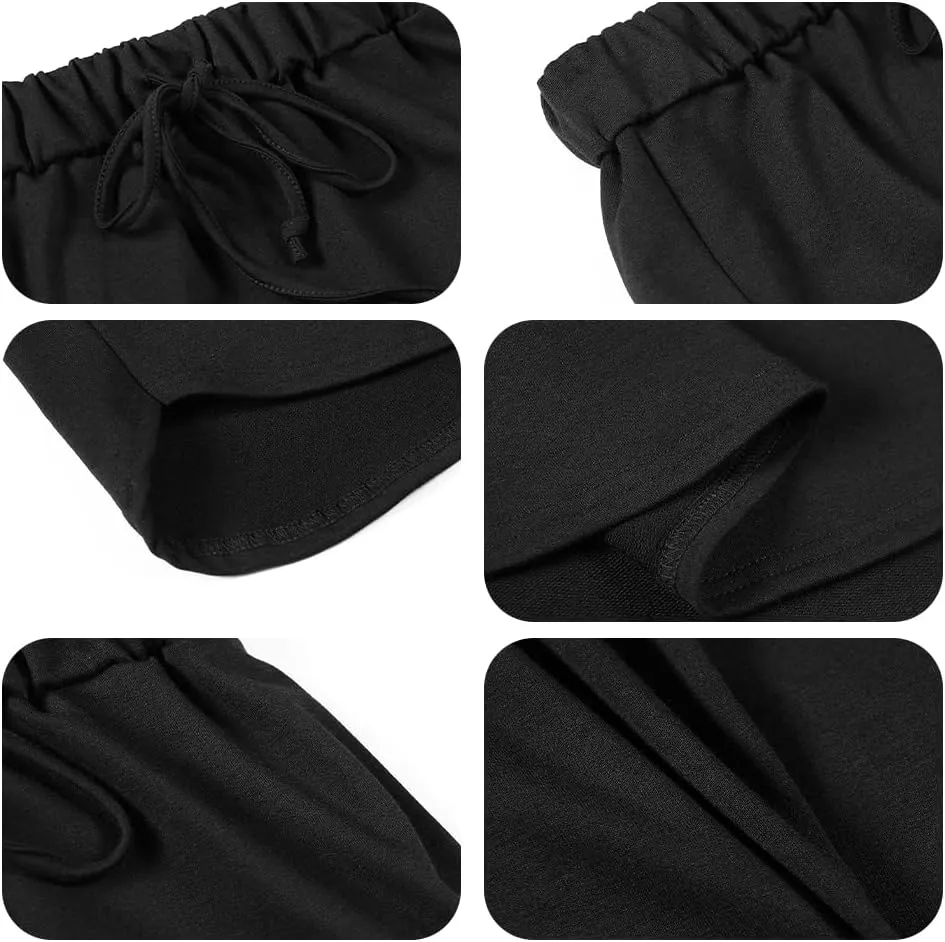 Womens Skirts Knee Length Pencil Skirts Elastic Midi Bodycon Solid Drawstring Daily Dresses