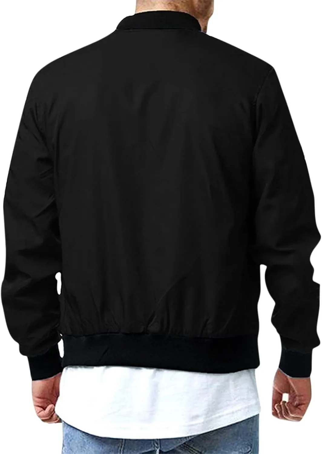Ymosrh Mens Coats and Jackets Big Tall Spring Fall Causal Softshell Windbreaker Coat Outerwear Jackets for Men