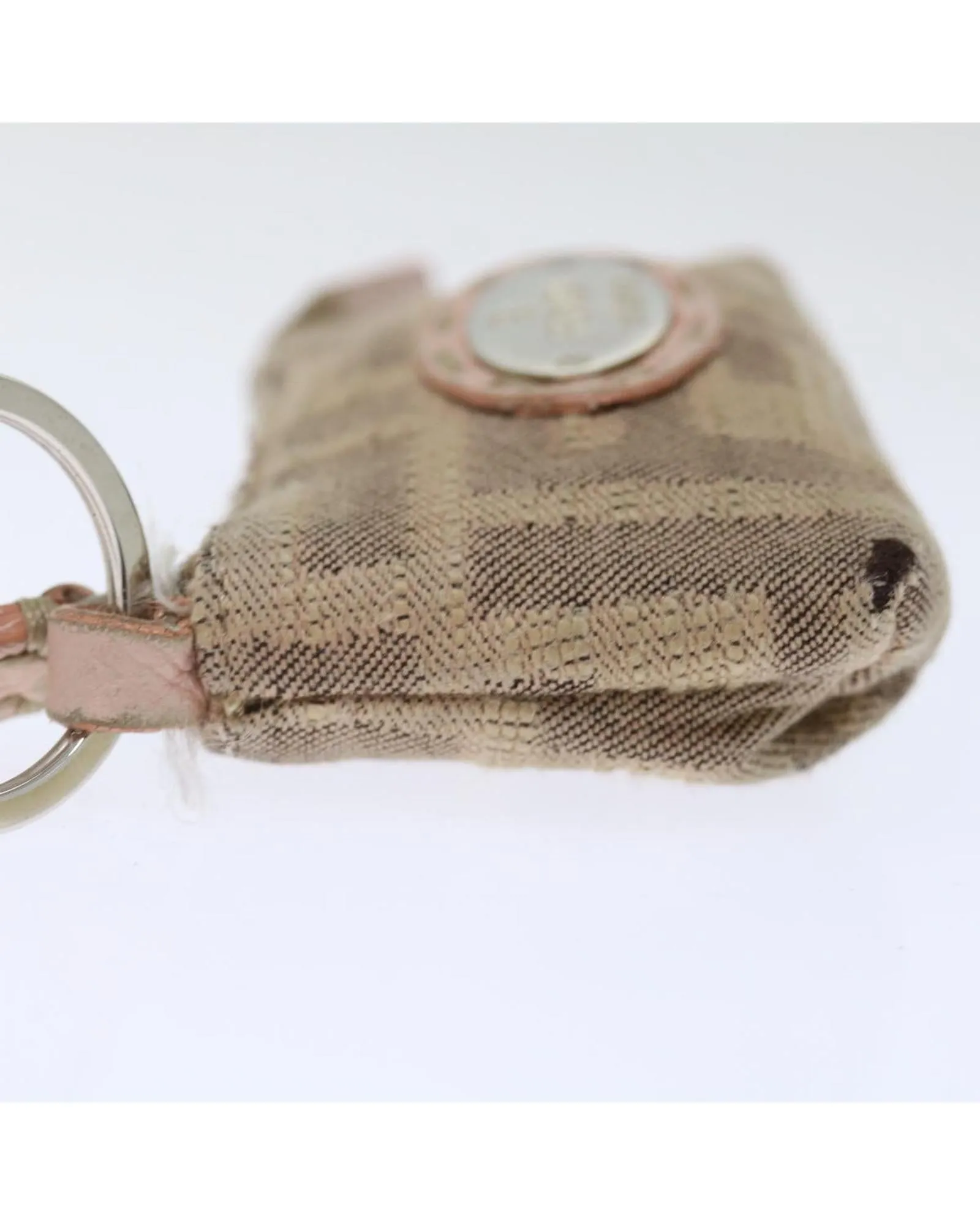 Zucca Canvas Pouch Set with Black Beige and Brown Colors